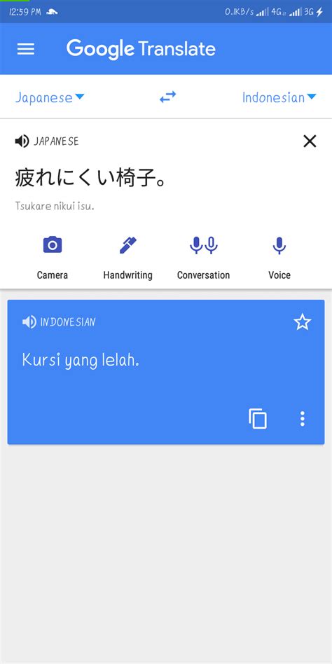 google translate indo ke inggris